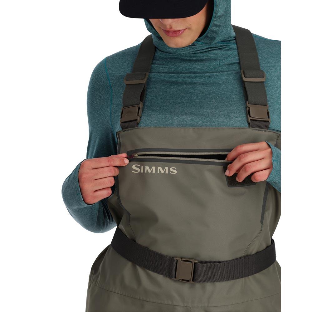 Simms Tributary Stockingfoot Waders Women's in Basalt